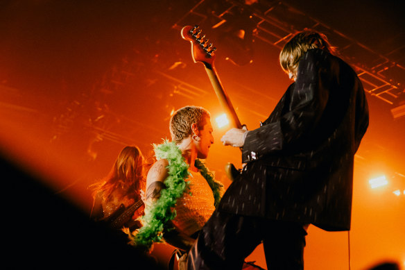 Maneskin rocked the Hordern Pavilion at a sold-out show on Wednesday night.