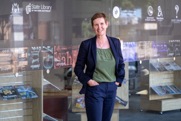 State Librarian and State Library WA chief executive Catherine Clark.