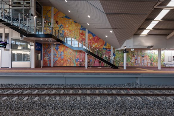 The new Thornlie station has opened.