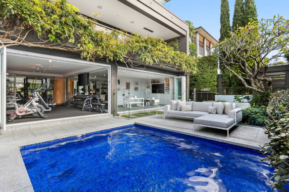 Roxy Jacenko’s renovation of her Vaucluse home included plenty of bling ahead of its sale this week.