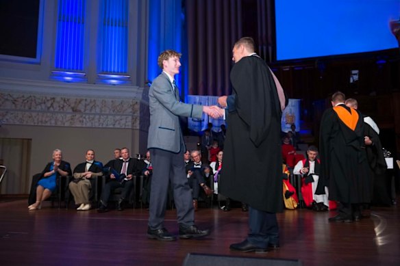 Lachlan Maier was the top student in earth and environmental sciences at Churchie in 2025.