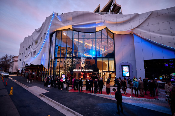 The newly opened Geelong Arts Centre.