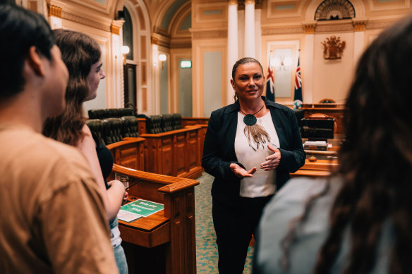 Natalie Lewis, a descendant of the Gamilaraay Nation, was appointed QFCC Commissioner in May 2020.