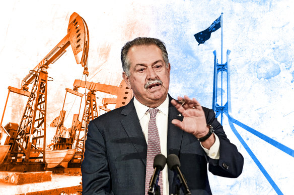 Andrew Liveris - the chemicals tycoon and architect of Australia’s gas-led recovery.