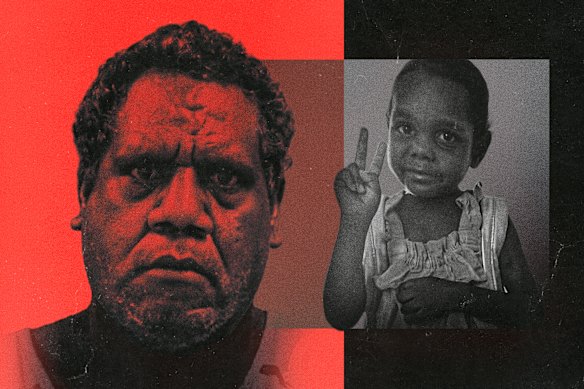 Lewis Jefferson is accused of murdering Kumanjayi Little Baby. 