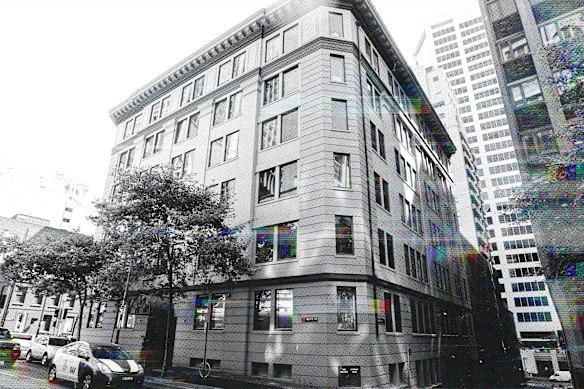 The NSW Crime Commission headquarters in Sydney’s CBD.