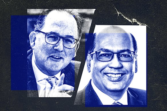 Text messages between state Liberal MP Alister Henskens and former Ku-ring-gai mayor Cedric Spencer have been revealed.
