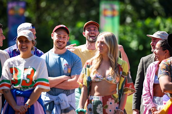 Australian Survivor: Redemption has cast four returning players including Harry “Dirty Harry” Hills (second from left).