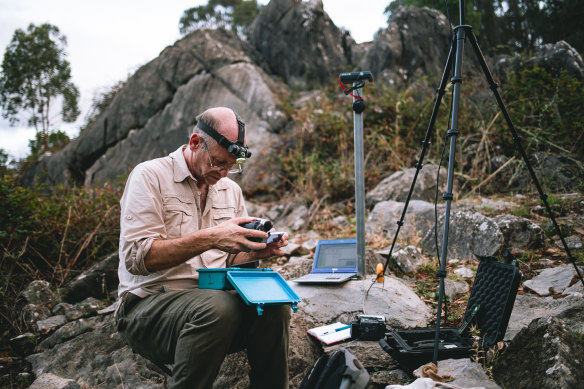 Researchers, led by Doug Mills of the NSW Parks and Wildlife Service, are using the missile tracking technology near the three main cave areas in the state used by the microbats as maternity sites.