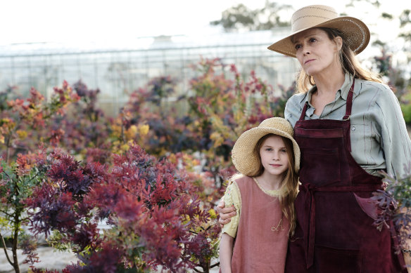 Alyla Browne and Sigourney Weaver star in The Lost Flowers of Alice Hart.