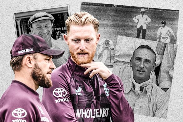 The England squad led by Brendon McCullum and Ben Stokes has echoes of Ashes series past.