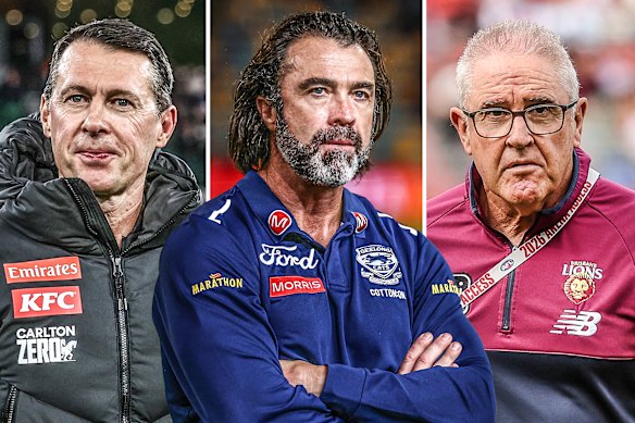 Premiership coaches Craig McRae, Chris Scott and Chris Fagan have won the past four flags between them.