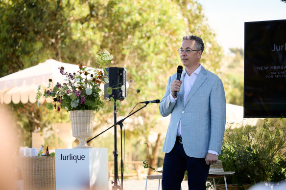 Skincare brand Jurlique chief executive Loic Rethore.