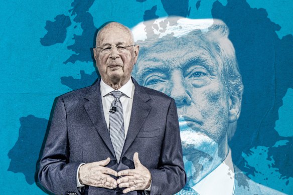 Klaus Schwab founded the World Economic Forum in 1971 before being dramatically squeezed out last year.