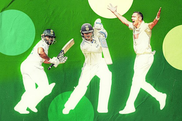 The 2025 Test team of the year includes South Africa’s Temba Bavuma, India’s Shubman Gill and Australian paceman Scott Boland.