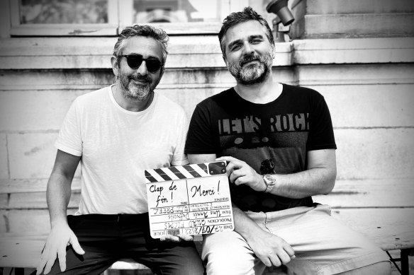 Directors Eric Toledano (left) and Olivier Nakache.