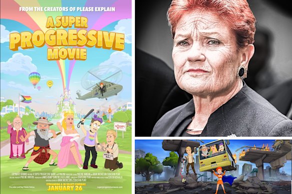 Paulina Hanson. O senador de Queensland é acionista da A Pauline Production Pty Ltd desde outubro. 