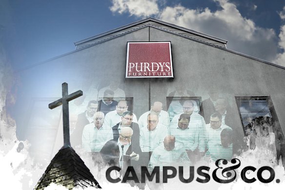 Exclusive Brethren members plan to build a Campus&Co supermarket for their own flock in the old Purdys Furniture building in Briar Hill.