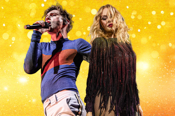 Troye Sivan and Kylie Minogue will face off at Monday’s Grammy Awards.