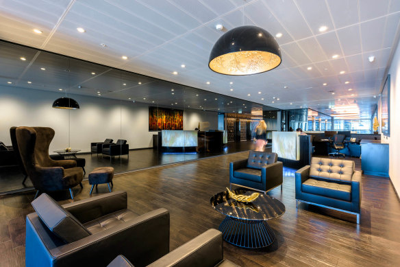 Victory Offices' Barangaroo hub reception in Sydney.  