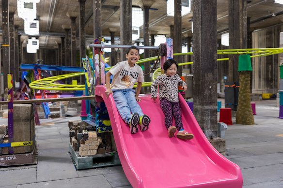 The pink slide has been acquired by the Art Gallery Society. 