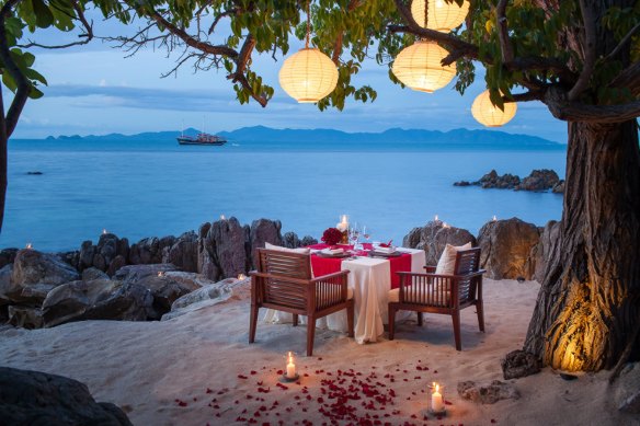 Koh Samui’s Four Seasons Laem Yai Bay.