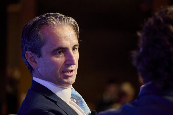 Commonwealth Bank chief executive Matt Comyn said many Australians continued to be challenged by cost-of-living pressures.