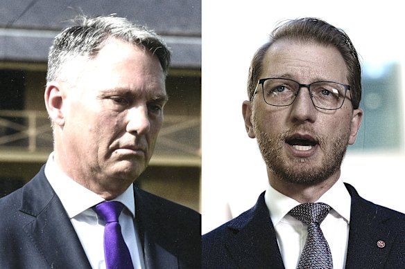 Defence Minister Richard Marles will face opposition defence spokesman James Paterson.