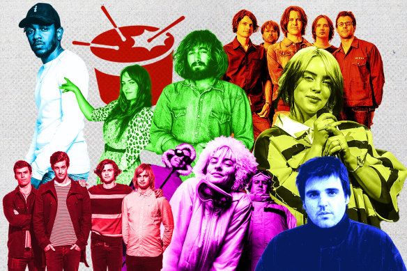 The lucky few. Since 1993 the Hottest 100 has crowned the best song from the previous 12 months.