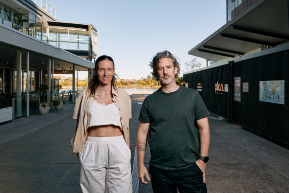 Dumbo’s Bonnie Shearston and Tom Sanceau - who are behind the successful Red Hook - at Portside Wharf.