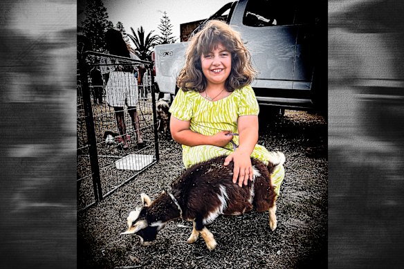 Matilda pictured shortly before the Bondi massacre unfolded.