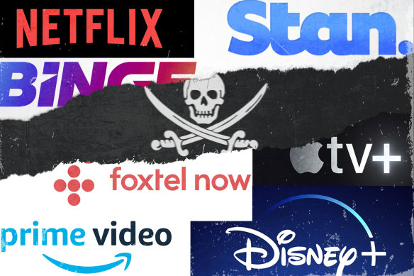 Streaming services have multiplied but government data shows piracy rates have not followed suite.
