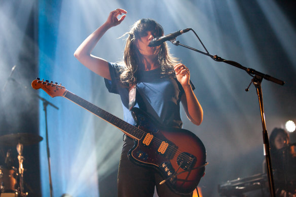 Indie rock singer Courtney Barnett, performs as part of Sydney Festival on January 20.