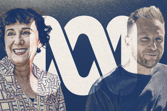 Outgoing ABC Mornings radio presenter Sarah Macdonald (left). Is that her replacement on the right?