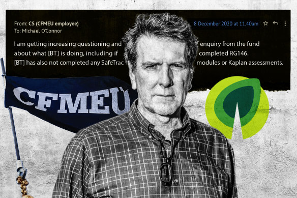 Federal Court documents show hundreds of messages the financial regulator will rely on in its case against Michael O’Connor, the national secretary of the CFMEU’s manufacturing division. 