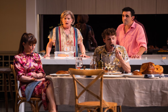 The Sydney Theatre Company take a look at Christmas on the north shore in Rules for Living.