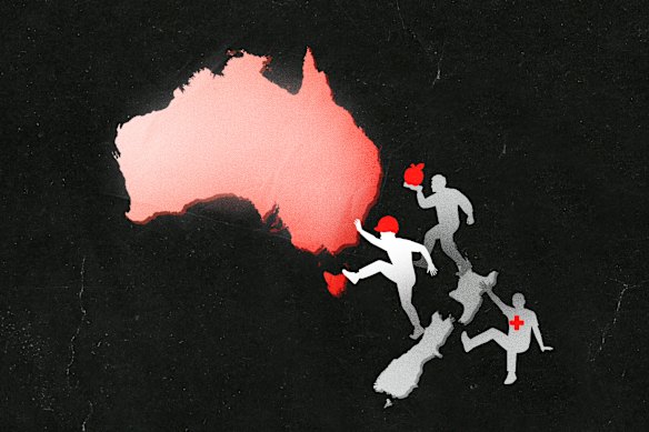 New Zealand is a stepping stone to Australia.