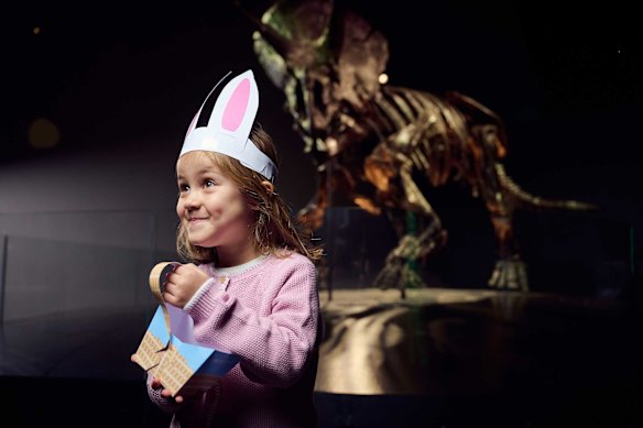 Melbourne Museum’s annual Easter scavenger hunt.