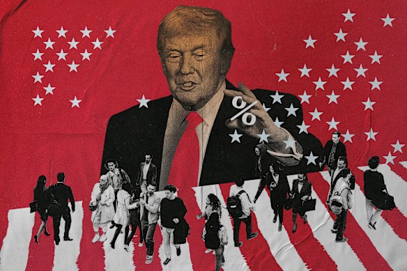 Trump has a unique way of interpreting economic data. 