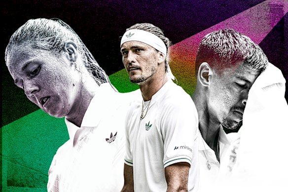 Tennis stars Daria Kasatkina, Alexander Zverev and Alexei Popyrin have all discussed the stress and mental toll of life on the tennis tour.