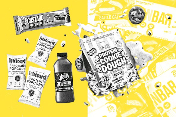 The range of products with added protein has exploded in recent years.