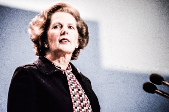Margaret Thatcher.
