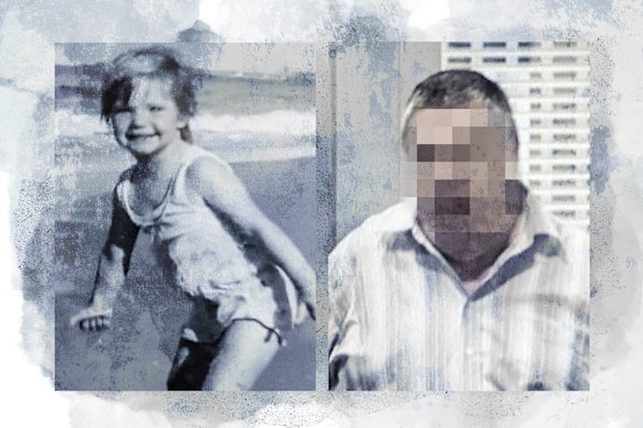 Cheryl Grimmer, left, and the man known as “Mercury”.