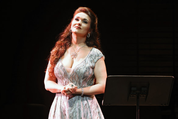 Olga Peretyatko brought commanding grace and precision to the title role.