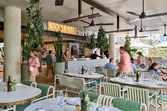 Hellenika restaurant at The Calile Hotel represents one side of Fortitude Valley’s two faces.