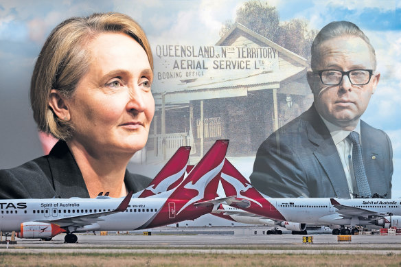 Qantas has named chief financial officer Vanessa Hudson as Alan Joyce’s successor. 