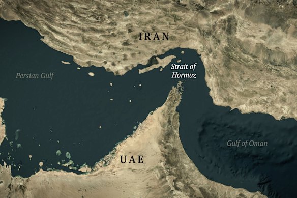 The Strait of Hormuz is a crucial shipping lane for the global economy.