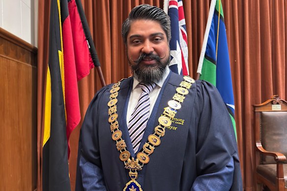 Maribyrnong Mayor Pradeep Tiwari.