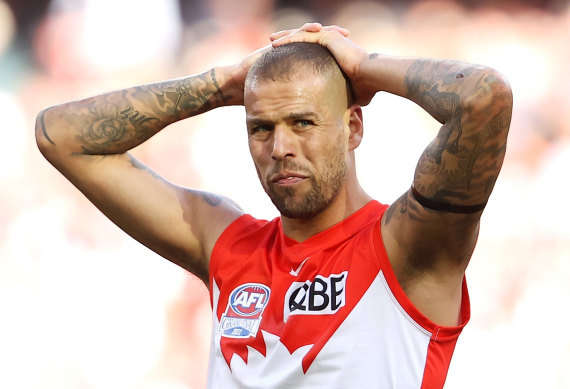 Lance Franklin returns for the Swans’ match against Melbourne on Sunday at the MCG.