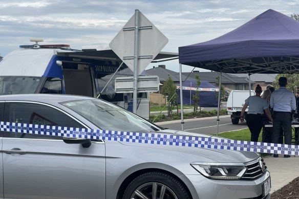 Police attended the Donnybrook home on January 7, 2024, following the fatal shooting. 